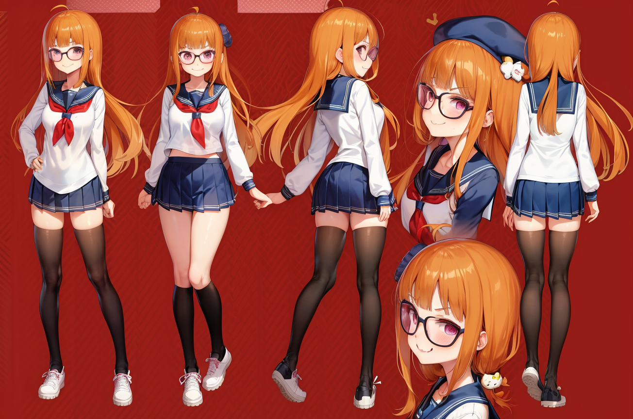 53112-3168221490-(character sheet), school uniform, serafuku, pleated skirt, futaba sakura [persona], 1girl, smirking expression.png